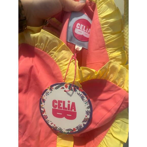 CELIA B SIGGI TIERED MAXI DRESS NWT SIZE XL *SOLD OUT* - Picture 6 of 7